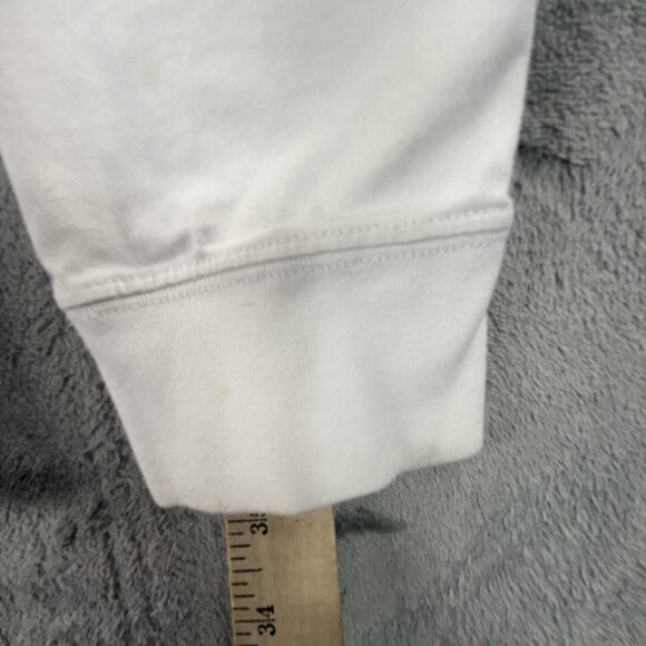 Jordan Jumpman Classics Shirt Mens Medium White Nike Air Long Sleeve Spellout - Picture 5 of 15